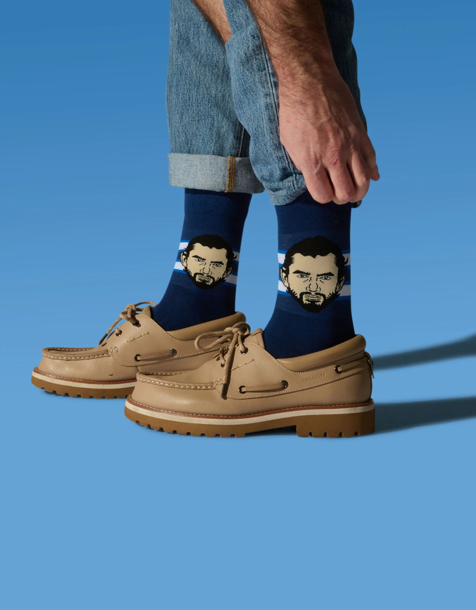 Winnipeg Jets Major League Socks Connor Hellebuyck Socks
