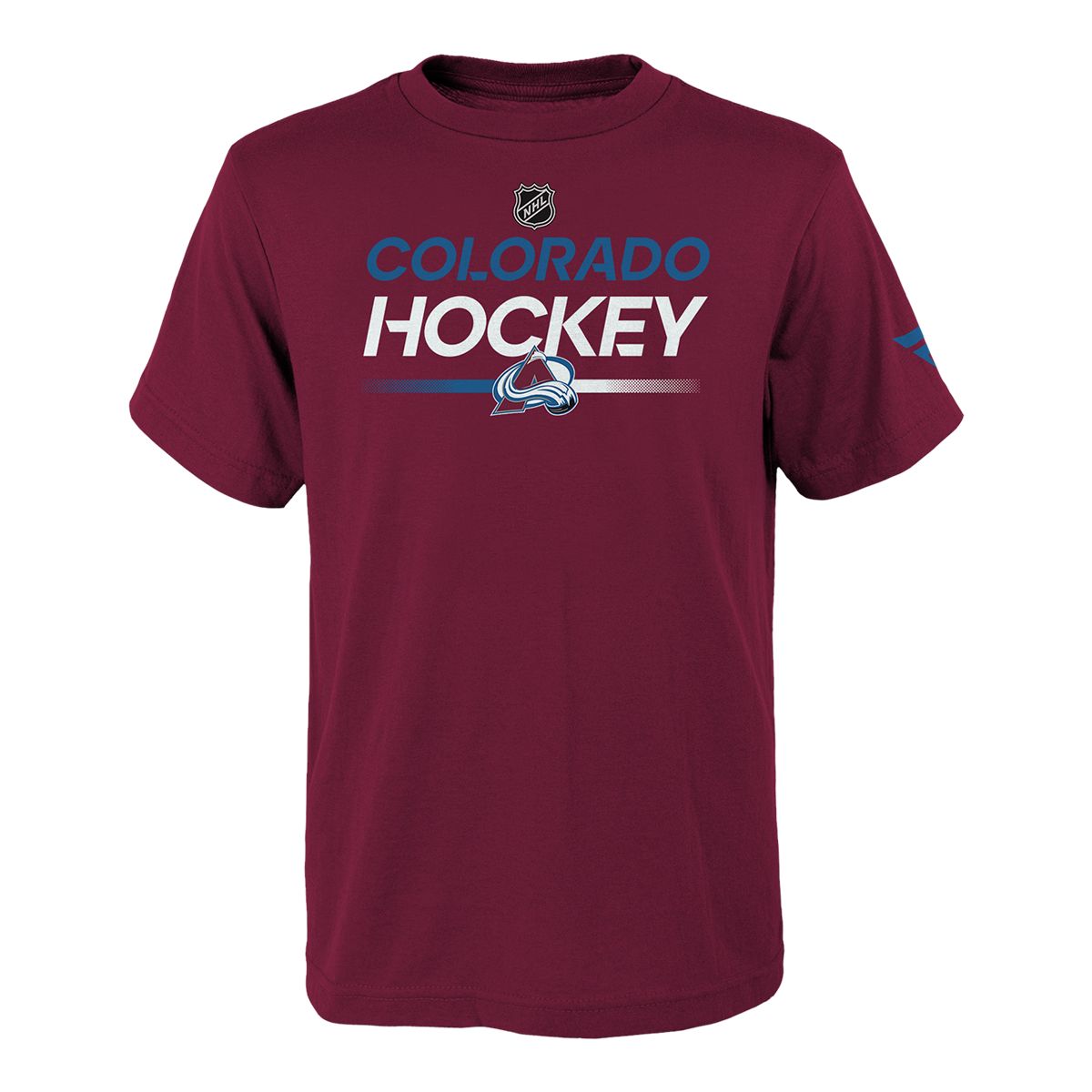 Youth Colorado Avalanche NHL Apro Wordmark T Shirt