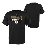 Youth Boston Bruins NHL Apro Wordmark T Shirt Composite_or_Mixed