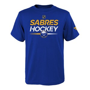 Youth Buffalo Sabres Outerstuff Apro Wordmark T Shirt
