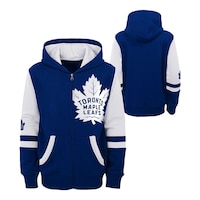 Child Toronto Maple Leafs NHL Face Off Full Zip Fleece Hoodie Composite_or_Mixed