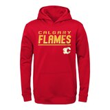 Youth Calgary Flames NHL Headliner Hoodie Front_Flat