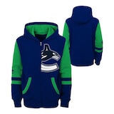 Youth Vancouver Canucks Outerstuff Face Off Full Zip Hoodie Composite_or_Mixed