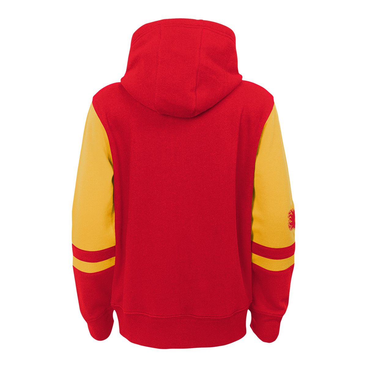 Youth Calgary Flames Outerstuff Face Off Full Zip Hoodie