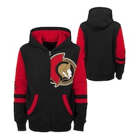 Youth Ottawa Senators NHL Face Off Full Zip Hoodie Composite_or_Mixed