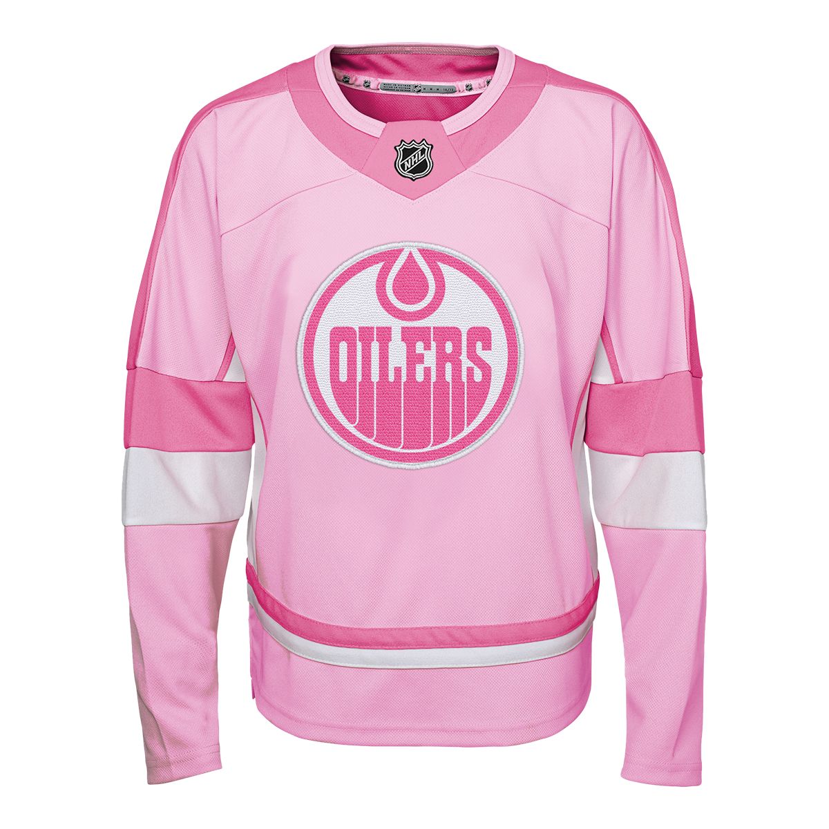 Youth Edmonton Oilers NHL Girls' Fashion Jersey