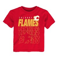 Toddler Calgary Flames Outerstuff Celly Time T Shirt Front_Flat