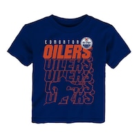 Toddler Edmonton Oilers NHL Celly Time T Shirt Front_Flat