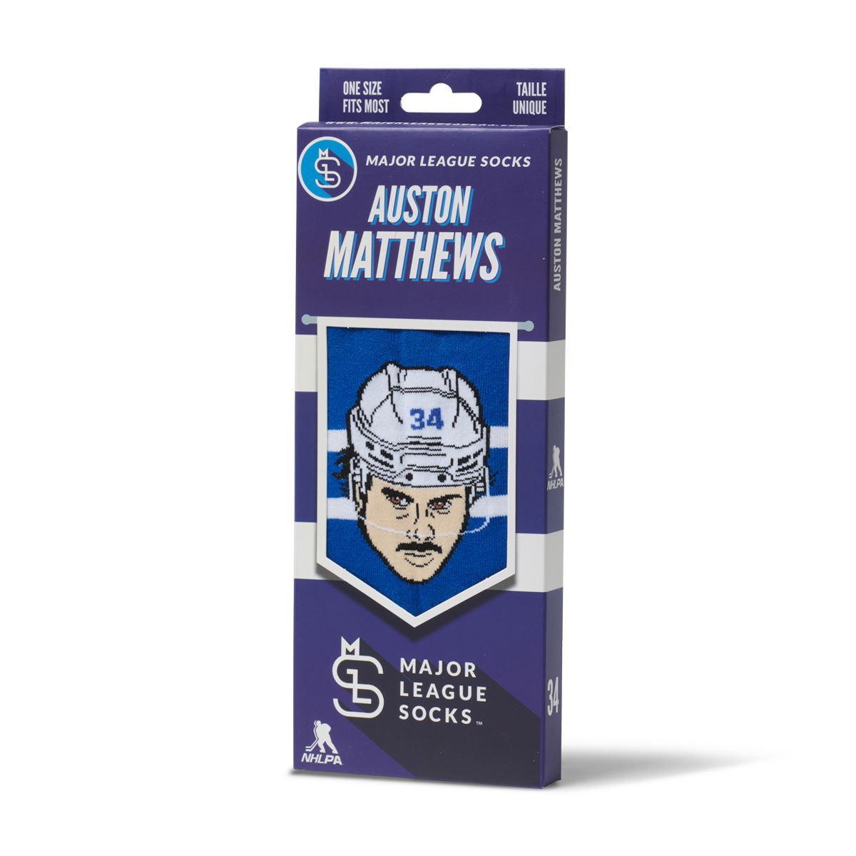 Toronto Maple Leafs Major League Socks Auston Matthews MLS Socks