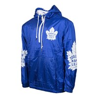 Toronto Maple Leafs Mitchell & Ness Team Originals Anorak Windbreaker Jacket Front_Angled_Left