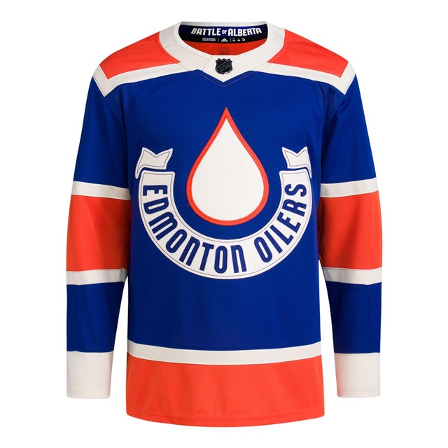 Edmonton Oilers adidas HC 2023 Prime Jersey SportChek