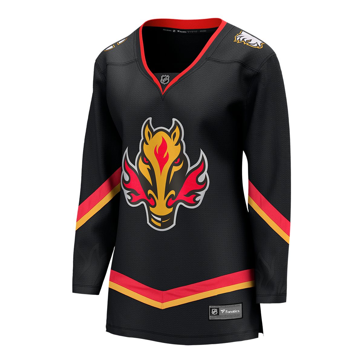 Fanatics Calgary Flames Women's Alt Breakaway NHL Licensed Jersey