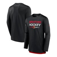 Ottawa Senators Fanatics Authentic Pro Rink Tech Long Sleeve T Shirt Composite_or_Mixed
