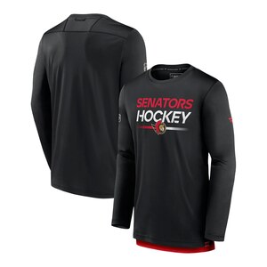 Ottawa Senators Fanatics Authentic Pro Rink Tech Long Sleeve T Shirt
