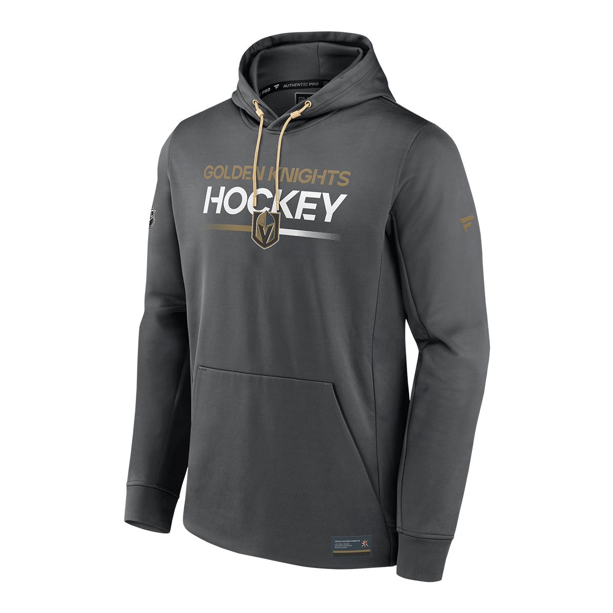 Vegas Golden Knights Fanatics Authentic Pro Rink Poly Fleece Hoodie