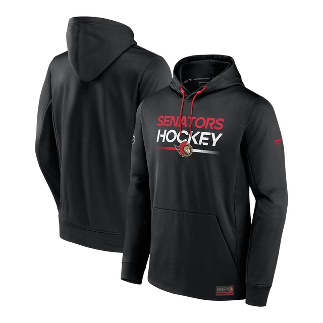 Ottawa Senators Fanatics Authentic Pro Rink Poly Fleece Hoodie