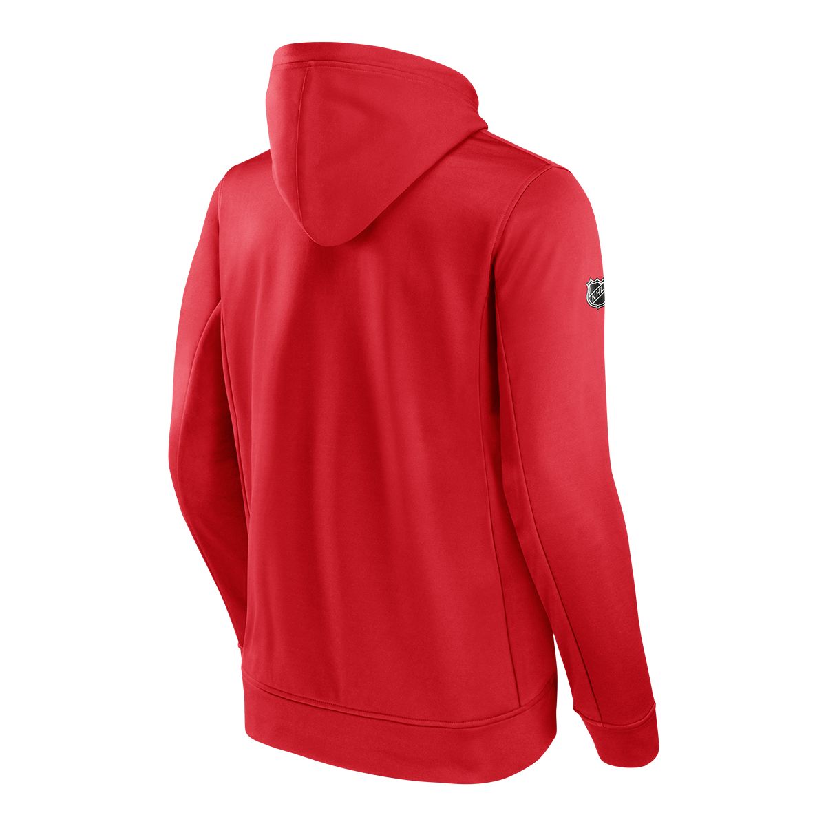 Detroit Red Wings Fanatics Authentic Pro Rink Poly Fleece Hoodie
