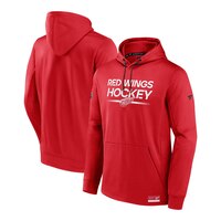 Detroit Red Wings Fanatics Authentic Pro Rink Poly Fleece Hoodie Composite_or_Mixed