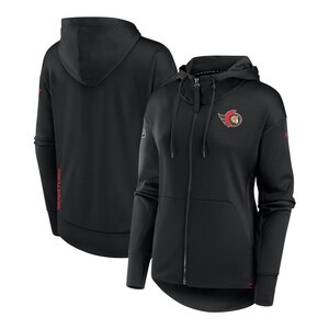 Ottawa Senators Fanatics Women's Authentic Pro Rink Fleece Full Zip Hoodie