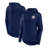 Winnipeg Jets Fanatics Women's Authentic Pro Rink Fleece Full Zip Hoodie Composite_or_Mixed