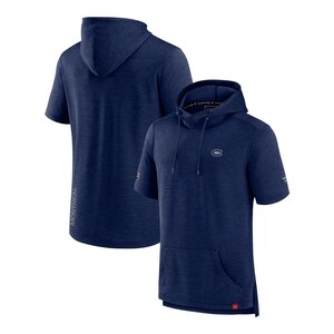 Montreal Canadiens Fanatics Authentic Pro Road Short Sleeve Hoodie
