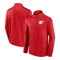Calgary Flames Fanatics Authentic Pro Rink Fleece Full Zip Jacket Composite_or_Mixed