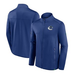 Vancouver Canucks Fanatics Authentic Pro Rink Fleece Full Zip Jacket