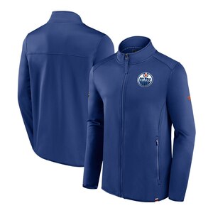 Edmonton Oilers Fanatics Authentic Pro Rink Fleece Full Zip Jacket