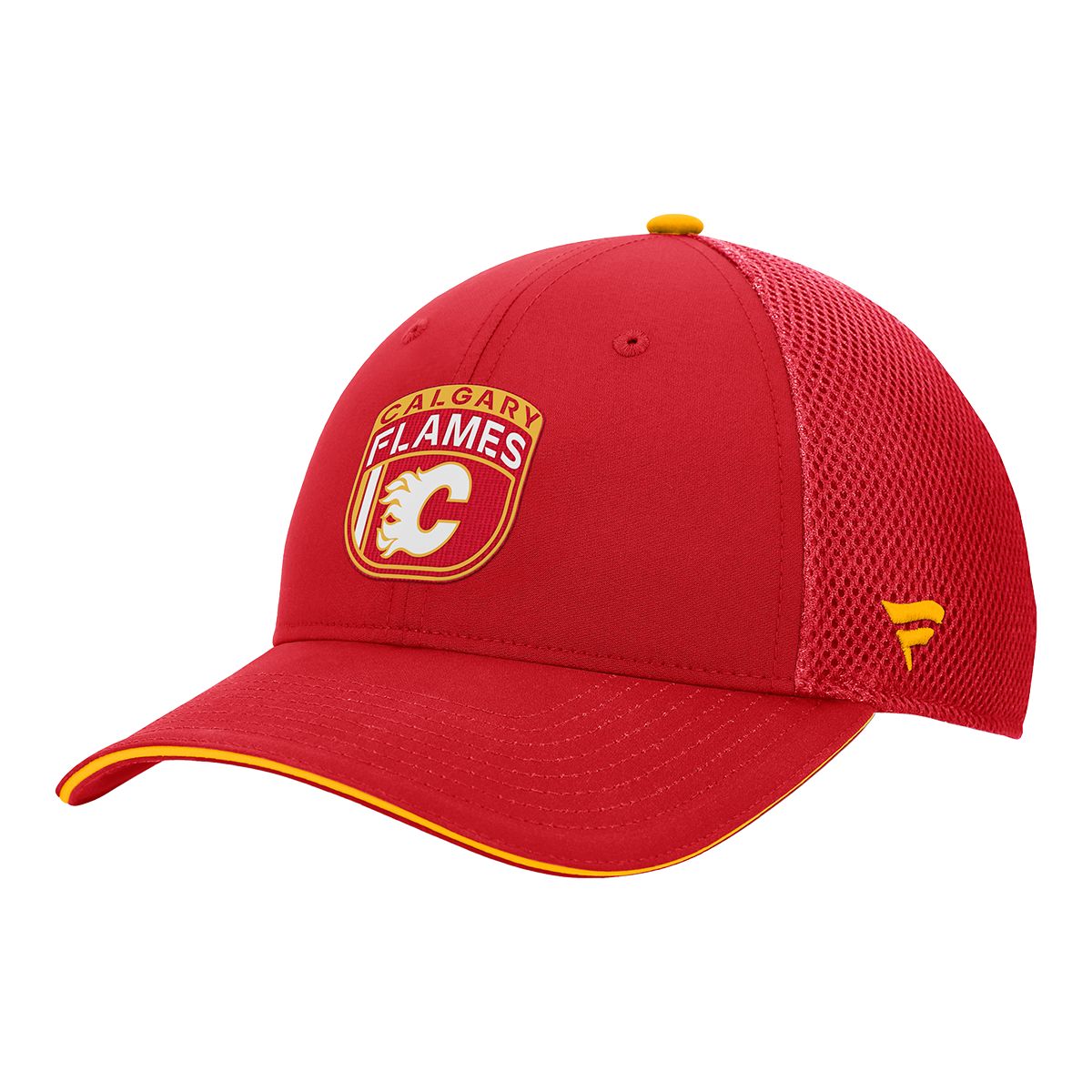 Calgary Flames Fanatics Authentic Pro Draft Structured Trucke 24 Hat