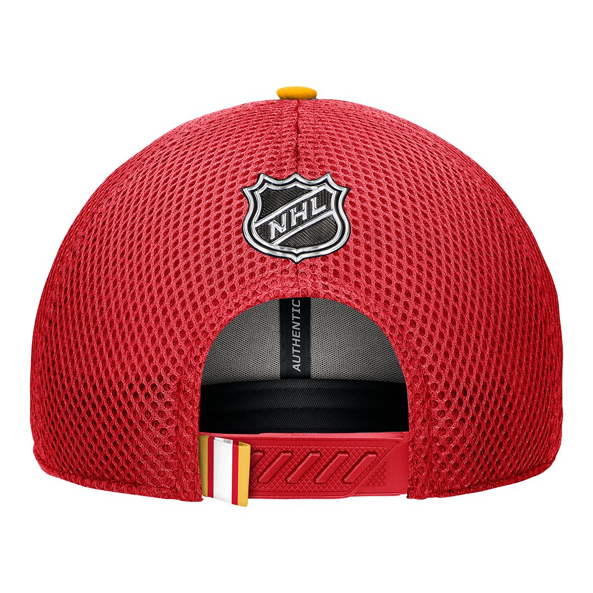 Calgary Flames Fanatics Authentic Pro Draft Structured Trucke 24 Hat