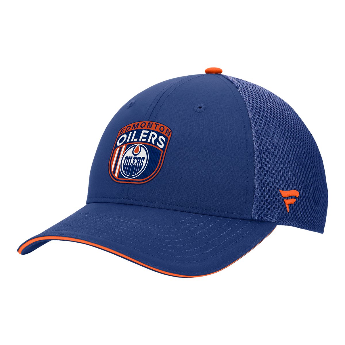 Edmonton Oilers Fanatics Auth Pro Draft Structured Truck Hat