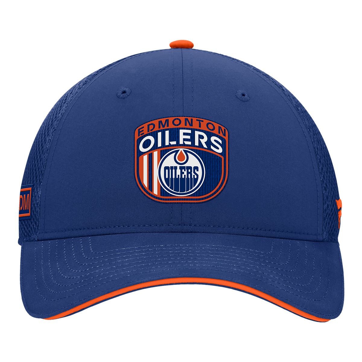 Edmonton Oilers Fanatics Auth Pro Draft Structured Truck Hat