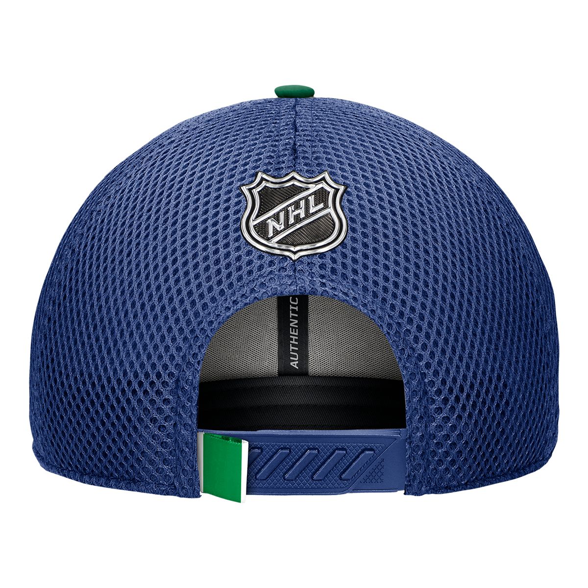 Vancouver Canucks Fanatics Authentic Pro Draft Structured Truck 24 Hat