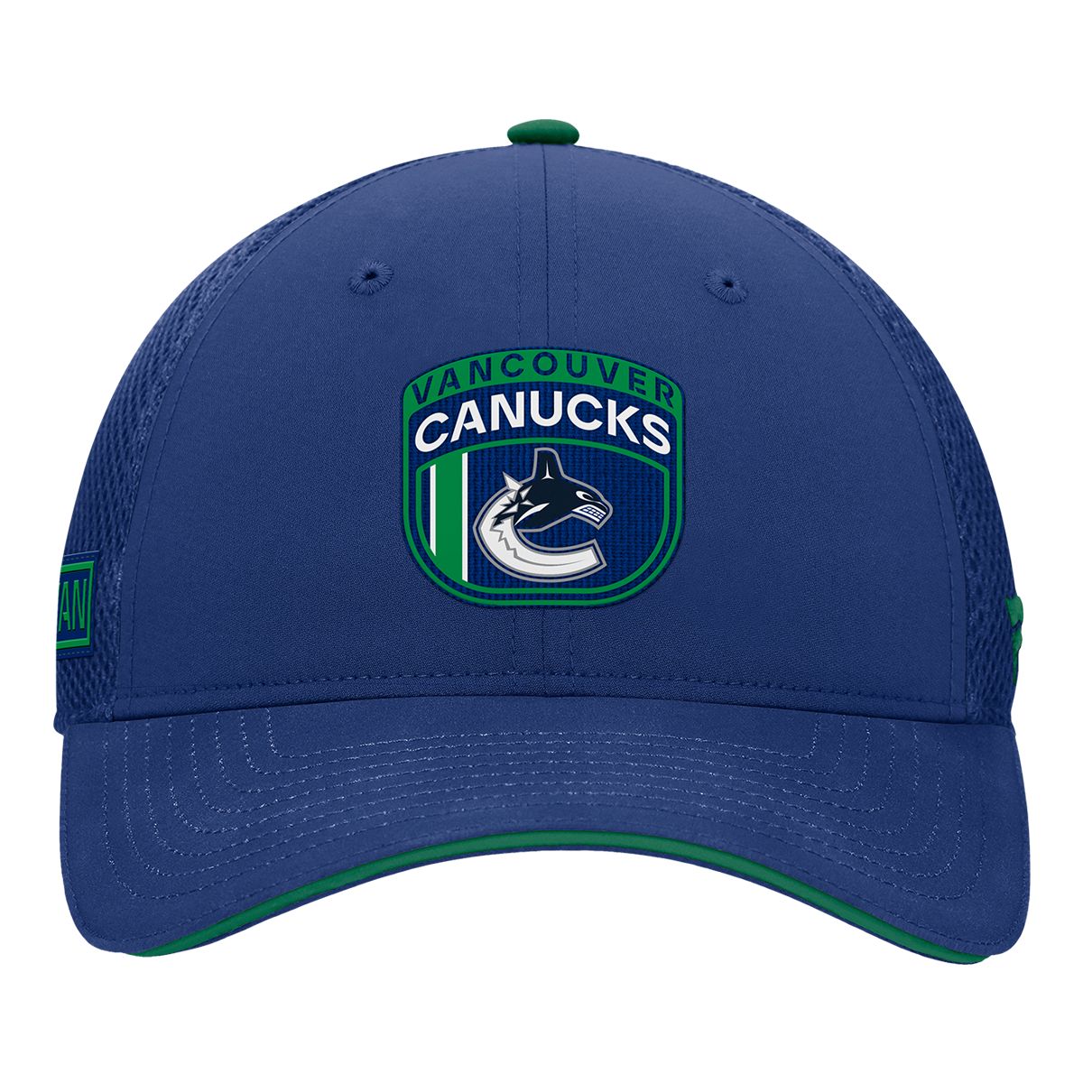 Vancouver Canucks Fanatics Authentic Pro Draft Structured Truck 24 Hat