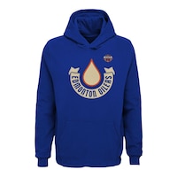 Youth Edmonton Oilers Outerstuff Crest Hoodie Front_Flat
