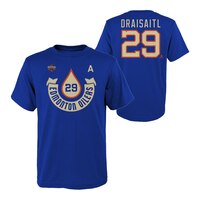 Youth Edmonton Oilers Outerstuff Leon Draisaitl Player T Shirt Composite_or_Mixed