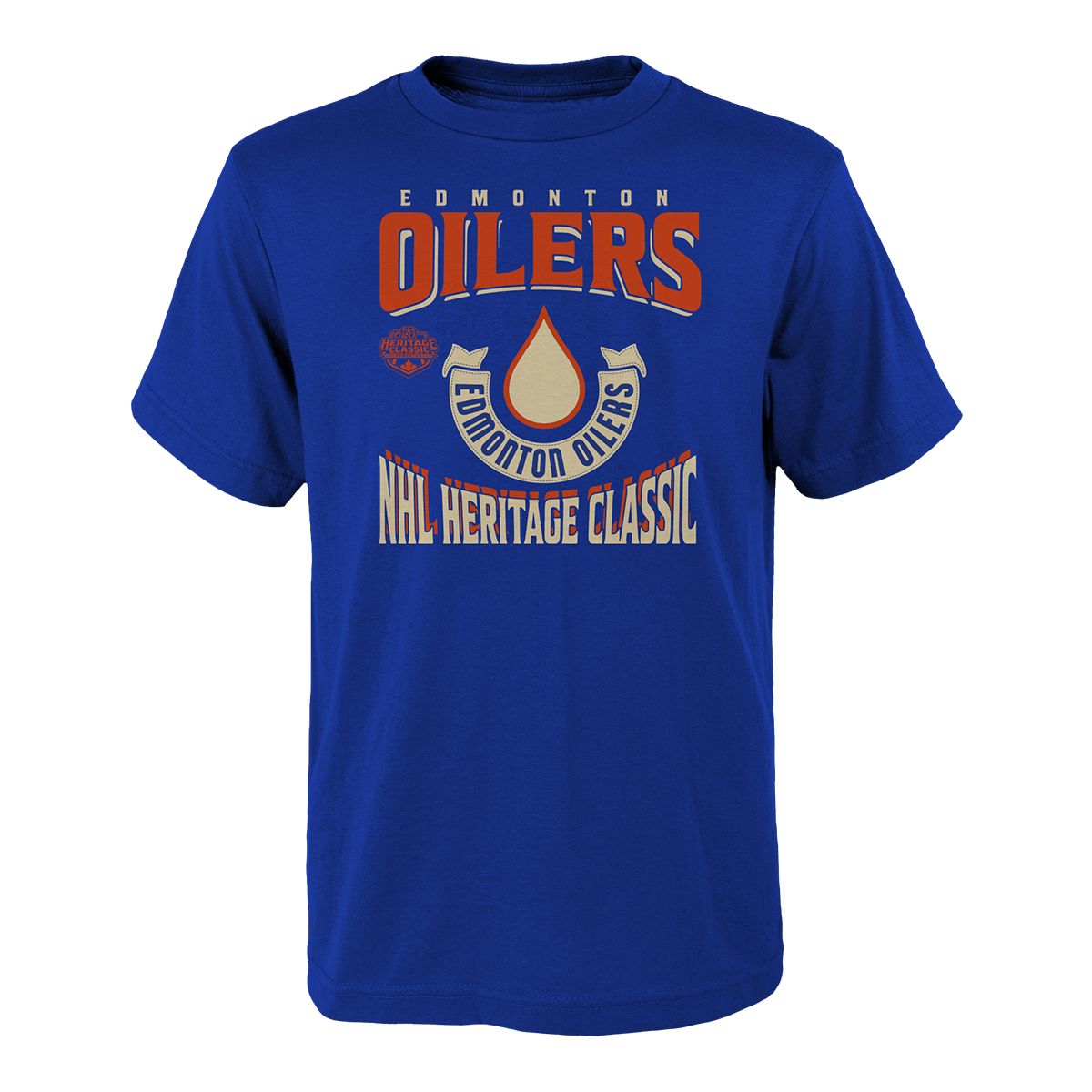 Youth Edmonton Oilers Outerstuff  Hometown T Shirt