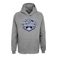 Youth Edmonton Oilers Outerstuff Event Logo Hoodie Front_Flat