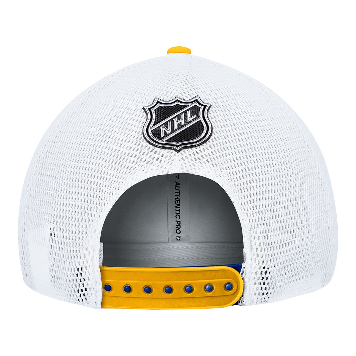 Buffalo Sabres Fanatics Authentic Pro Rink Structured Trucker Cap