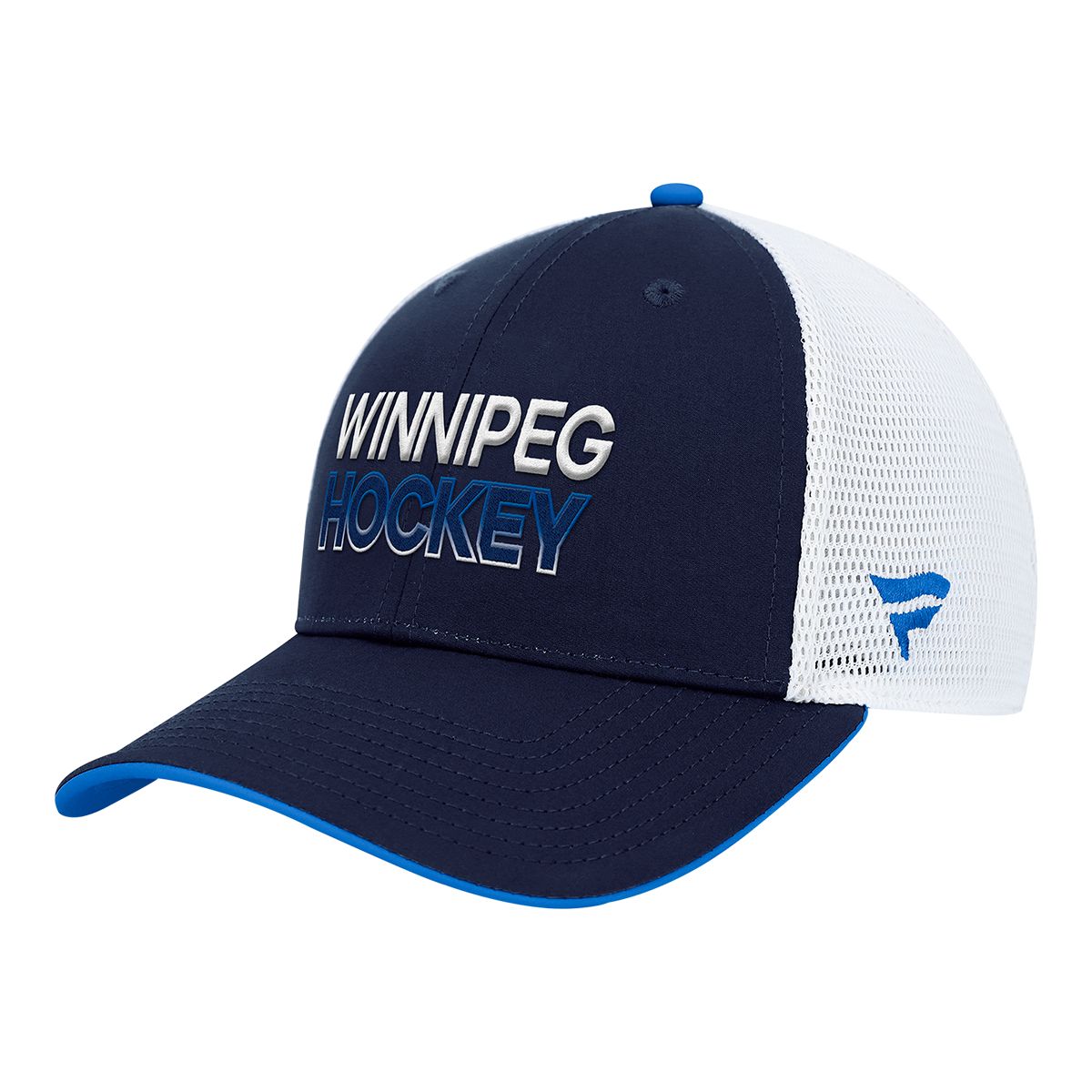 Winnipeg Jets Fanatics Authentic Pro Rink Structured Trucker Cap