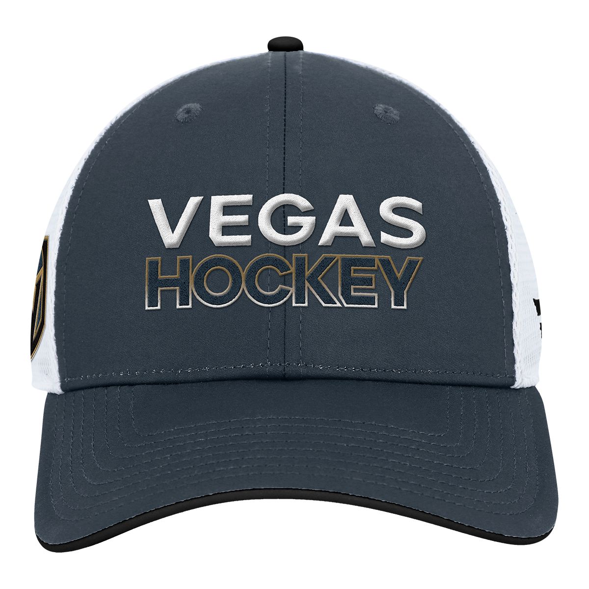 Vegas Golden Knights Fanatics Authentic Pro Rink Structured Trucker Cap