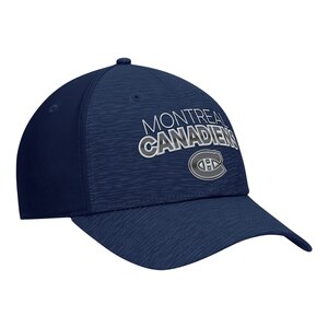Montreal Canadiens Fanatics Authentic Pro Road Structured Stretch Cap