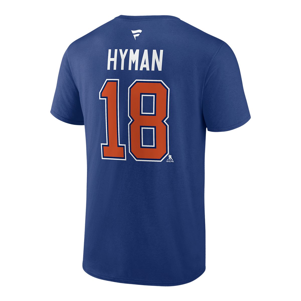 Edmonton Oilers Fanatics Zach Hyman Name and Number Player T Shirt