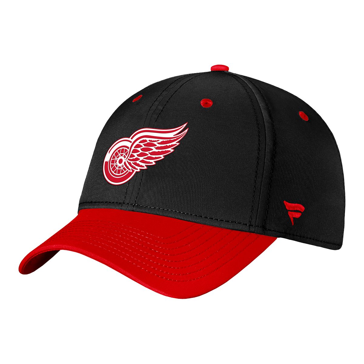 Detroit Red Wings Fanatics Authentic Pro Rink Structured Stretch Cap