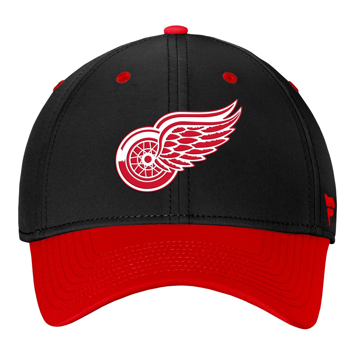 Detroit Red Wings Fanatics Authentic Pro Rink Structured Stretch Cap