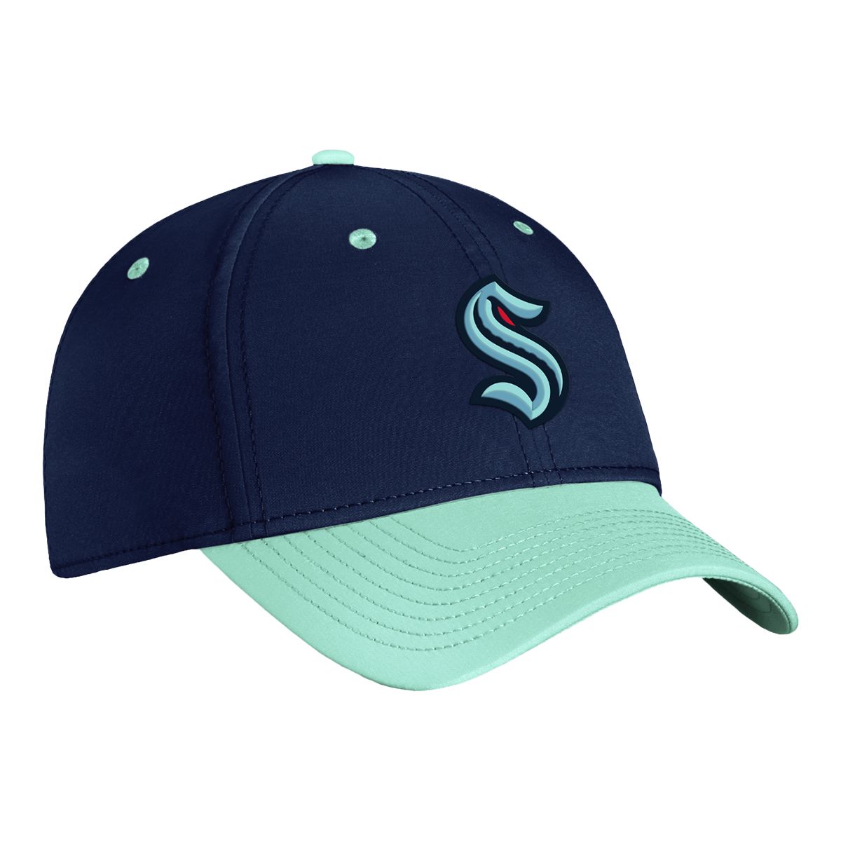 Seattle Kraken Fanatics Authentic Pro Rink Structured Stretch Cap