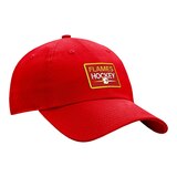 Calgary Flames Fanatics Men's Authentic Pro Prime Unstructured Adjustable Cap Front_Three_Fourths_Angled_Right
