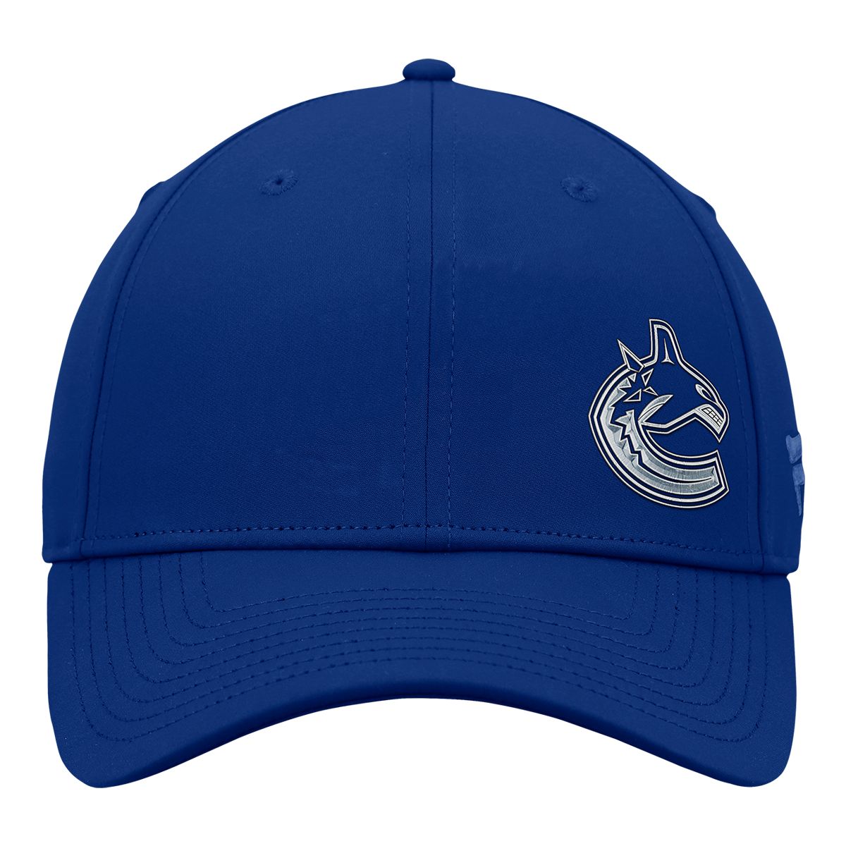 Vancouver Canucks Fanatics Authentic Pro Road Struct Adjustable Cap