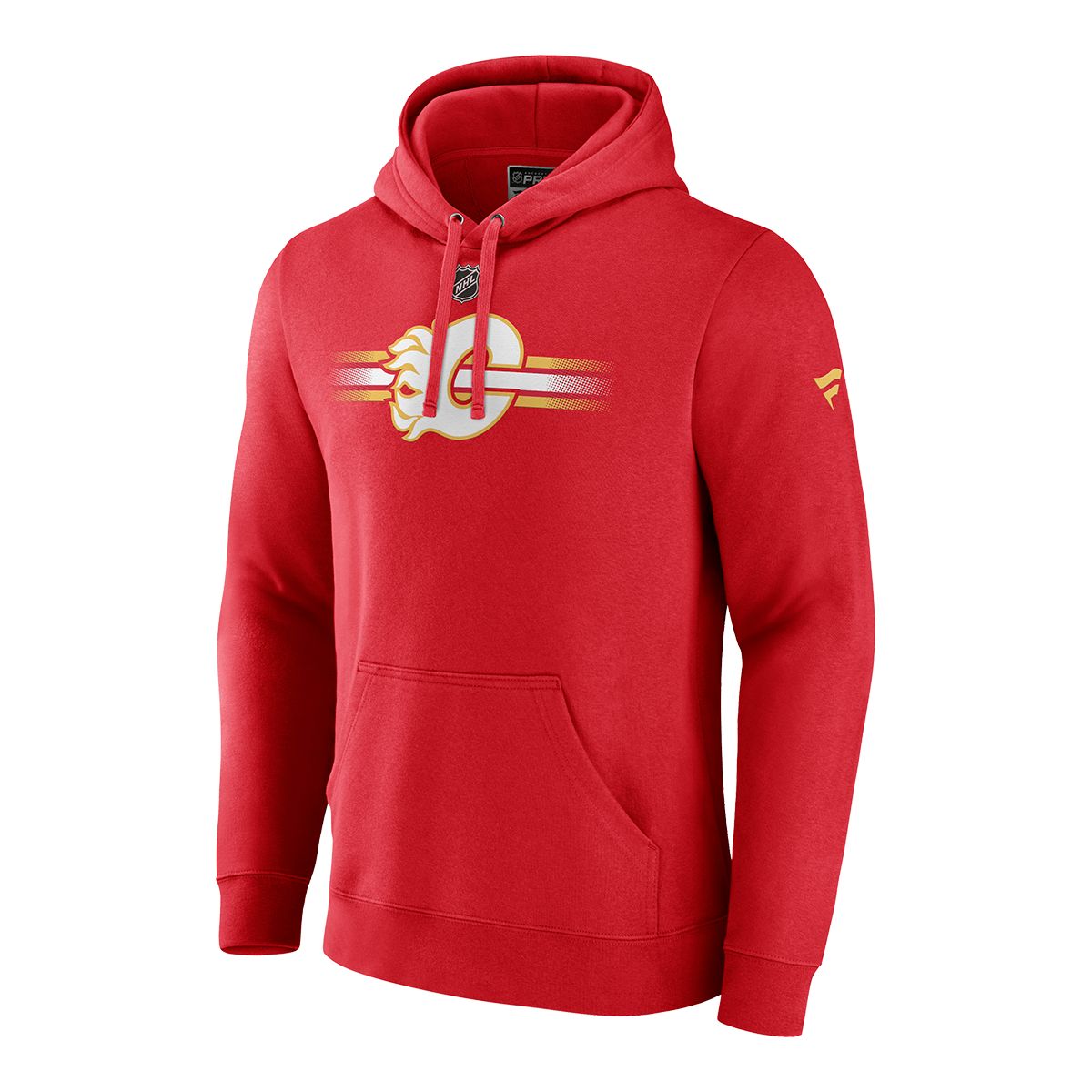 Calgary Flames Fanatics Authentic Pro Cotton Hoodie