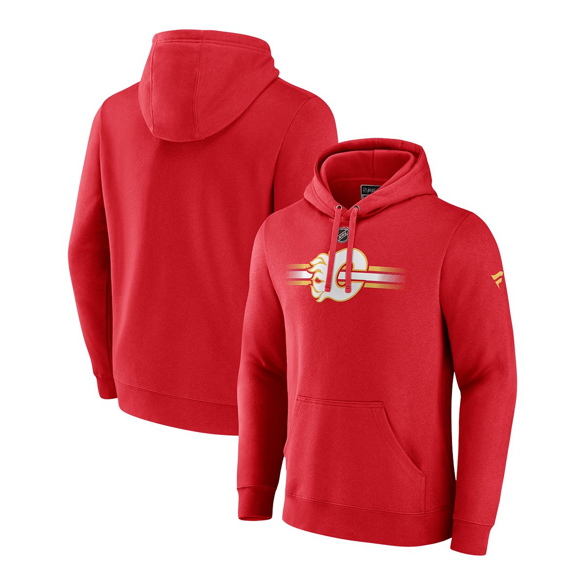 Calgary Flames Fanatics Authentic Pro Cotton Hoodie
